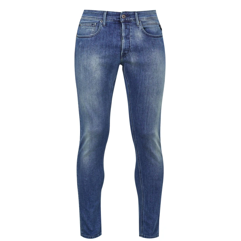 Image of Replay Replay Timmie Slim Jean - Blue Blue 30 R