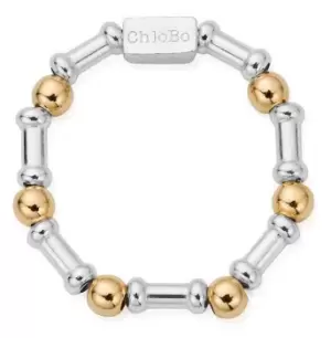 Image of ChloBo GMR2RHYTHM Gold and Silver Mixed Metal Rhythm Of Jewellery