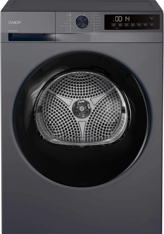 Image of Candy Quick Pro GD 10N1BR-80 10Kg Heat Pump Tumble Dryer - Graphite - A+ Rated