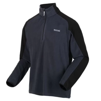 Image of Regatta Elson Overhead Fleece - IndiaGry/Blk