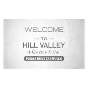 Image of Decorsome x Back to the Future Hill Valley Woven Rug - Small