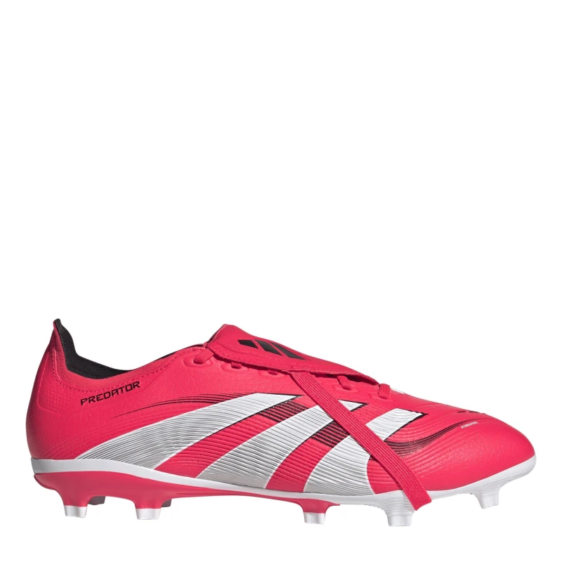 Image of adidas Predator League Fold-Over Tongue Firm Ground Football Boots Red 6