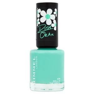 Image of Rimmel 60 Seconds Super Shine By Rita Ora Roll in the Grass Green