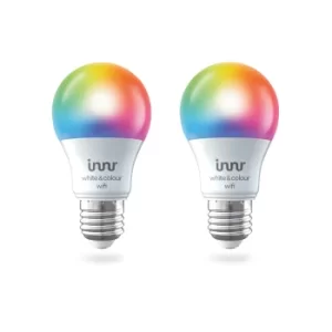Image of Innr WiFi Bulb E27 Colour 806lm 2 Pack