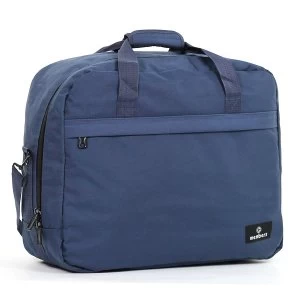 Image of Members by Rock Luggage Essential Carry-On Travel Bag - Navy