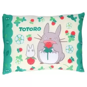 Image of My Neighbor Totoro Cushion Totoro & Strawberries 28 x 39 cm