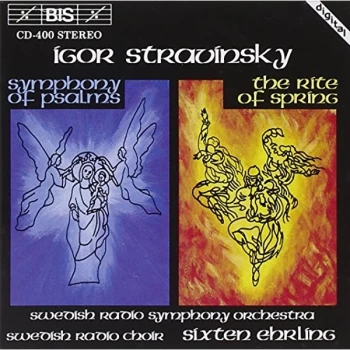 Image of Ehrling - Rite of Spring, The/symphony of Psalms (Ehrling, Srs) CD