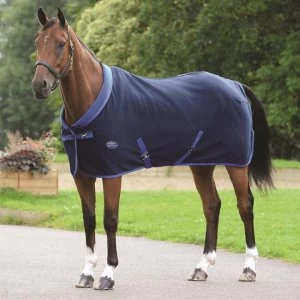 Image of Weatherbeeta Double Bonded Fleece Rug - Navy/Royal Blu