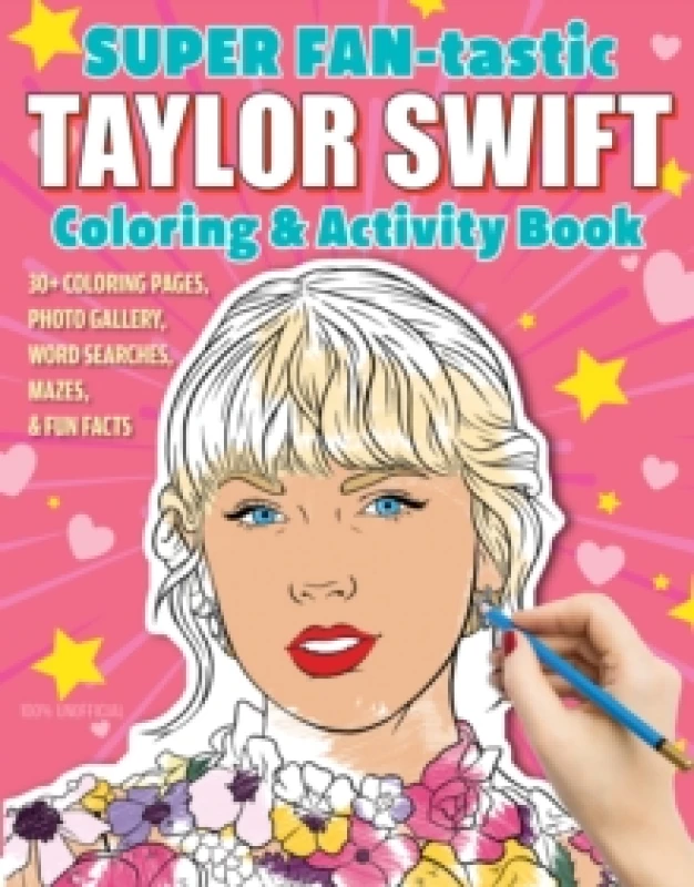 Image of Boxer Gifts SUPER FAN-tastic Taylor Swift Coloring & Activity Multi unisex