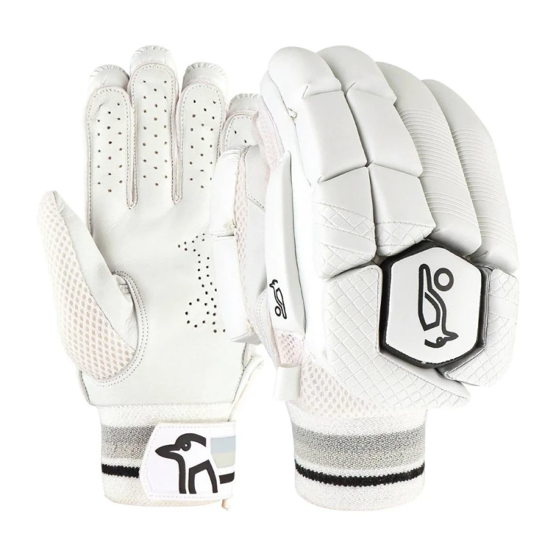 Image of Kookaburra 2025 Ghost 4.1 Right Hand Batting Glove in White White Unisex One Size