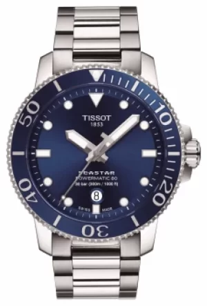 Image of Tissot Seastar 1000 Powermatic 80 Blue Dial T1204071104103 Watch