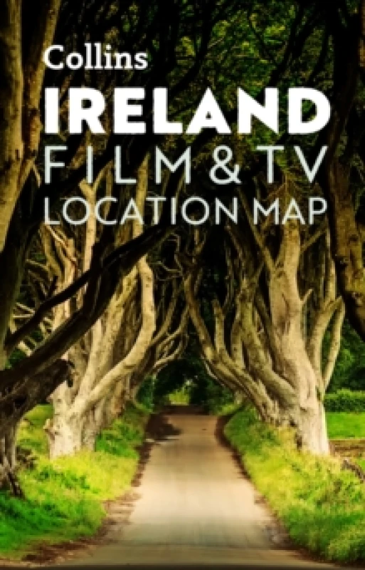 Image of Collins Ireland Film and TV Location Map. By Collins Maps Books
