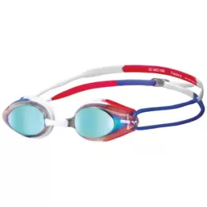 Image of Arena Kids Racing Goggles Tracks Mirror Junior - Gold