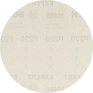 Image of Bosch Expert M480 125mm Net Abrasive Sanding Disc 125mm 220g Pack of 5