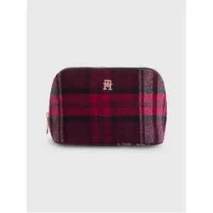 Image of Tommy Hilfiger Gp Washbag Check - Red