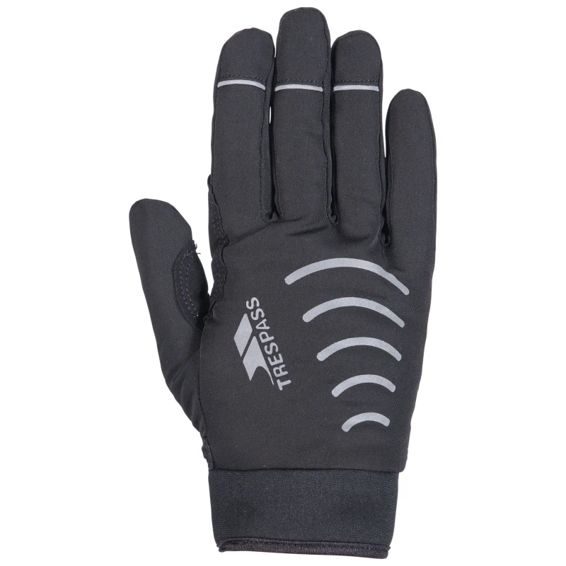 Image of Trespass Trespass Men Crossover Gloves (1 Pair) in Black Size: X-Large Black XL Male 5054752036508