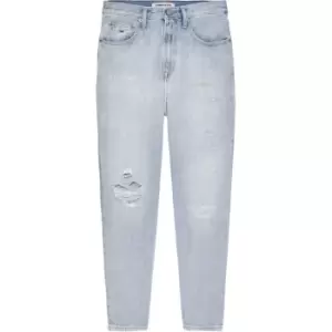 Image of Tommy Jeans Mom Jean Uhr Tapered BG8015 - Blue