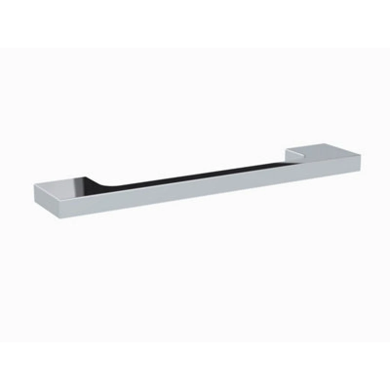 Image of Balterley Slimline Square D Shape Furniture Handle 152mm 128mm CentresChrome Silver