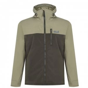 Image of Jack Wolfskin Desert Wind Jacket - Dark Moss