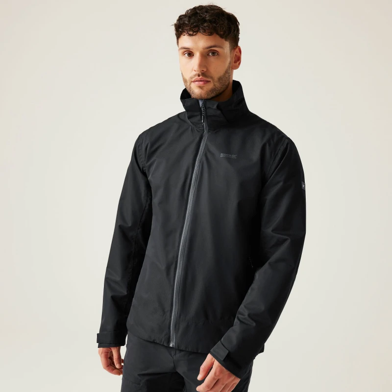 Image of Waterproof jacket Regatta Oakhowe Noir Male XL