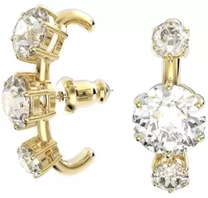Image of Swarovski 5616919 Constella Triple Crystal Cuff Earrings Jewellery