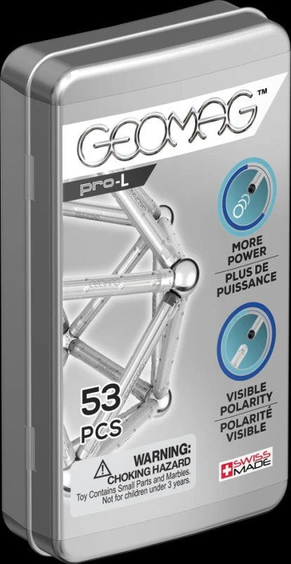 Image of Geomag Pro-L Pocket Set Silver unisex