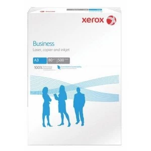 Image of Xerox Business A3 80gm2 Paper Pack of 500 Sheets Ref 003R91821