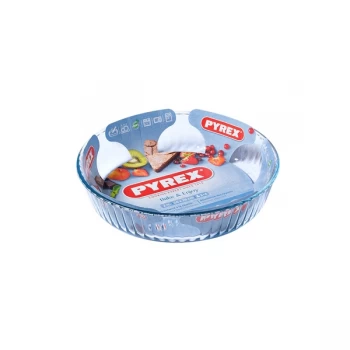 Image of Pyrex Bake & Enjoy Fluted Flan Dish 26cm
