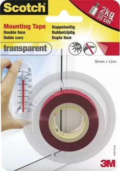 Image of 3M 40041915 Industrial tape Scotch Transparent (L x W) 1.5 m x 19mm