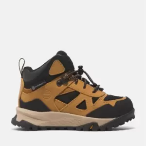 Image of Timberland Lincoln Peak Waterproof Hiking Boot For Toddler In Yellow Yellow Kids, Size 9.5