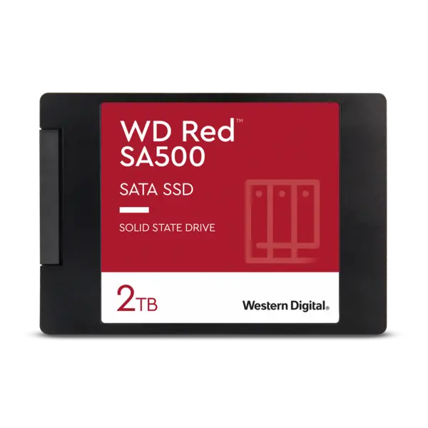Image of Western Digital WD Red SA500 NAS SATA 2TB SSD 2.5 INCH/7mm WDS200T2R0A
