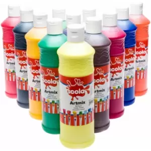 Image of Scola AM600/12/A Artmix 600ml 12 Assorted