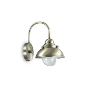 Image of Sailor 1 Light Wall Light Bronze, E27
