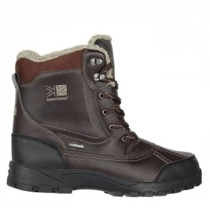 Image of Karrimor Casual Mens Snow Boots - Brown
