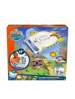 Image of Octonauts Above & Beyond , Octoray Transforming Playset , 7 Pieces , 25+ Lights And Sounds, One Colour