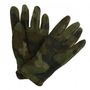 Image of Regatta Fallon Printed Gloves - Khaki Camo