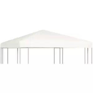 Image of Gazebo Top Cover 310 g/m² 3x3 m Cream White Vidaxl White