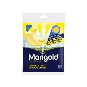Image of Marigold Crystal Clear Window Cloth x 1