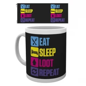 Image of Battle Royale Eat Sleep Repeat Mug