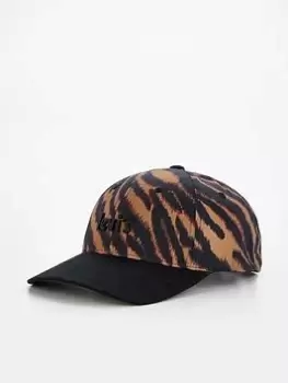 Image of Levis Womens Poster Logo Flex Fit Cap - Brown, Women