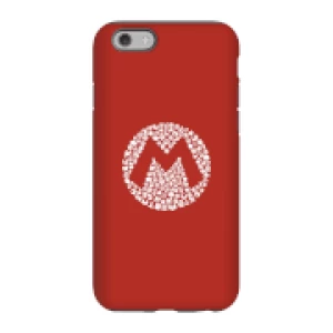 Image of Nintendo Super Mario Mario Items Logo Phone Case - iPhone 6S - Tough Case - Matte