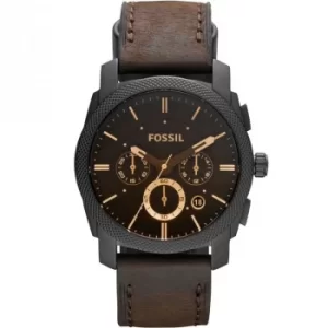 Image of Mens Fossil Machine Chronograph Watch FS4656