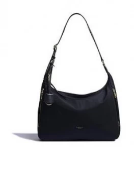 Image of Radley Finsbury Park Medium Zip Top Shoulder Bag - Black