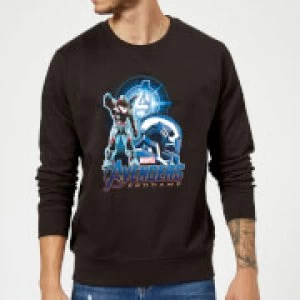 Image of Avengers: Endgame War Machine Suit Sweatshirt - Black - XL