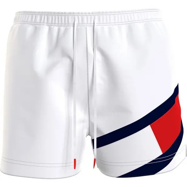 Image of Tommy Hilfiger Flag Swim Shorts Swim Shorts M Grey 35313602390