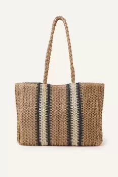 Image of Double Stripe Beach Shopper Bag