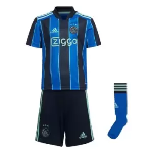 Image of adidas Ajax Amsterdam 21/22 Away Mini Kit Kids - Multi