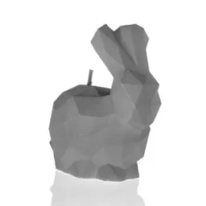 Image of Small Rabbit Candle &ndash; Grey Matt