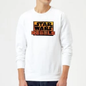 Image of Star Wars Rebels Logo Sweatshirt - White - L