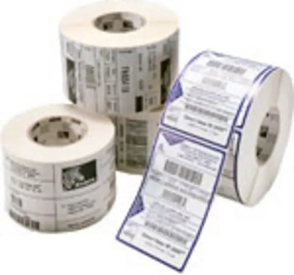 Image of Zebra Z-Select 2000T (800272-075) White Labels 57mm x 19mm - 12 x 3315 Labels (Original)